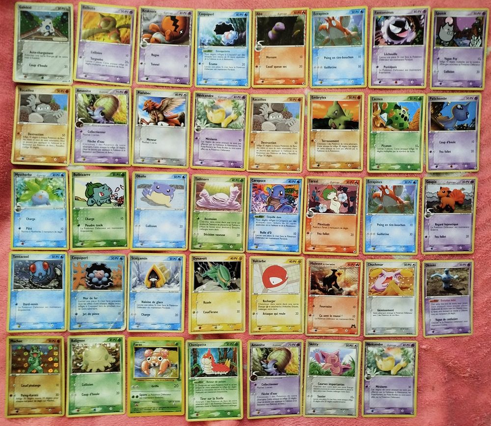 Lot de 39 cartes Pok�mon 170 Auch (32)