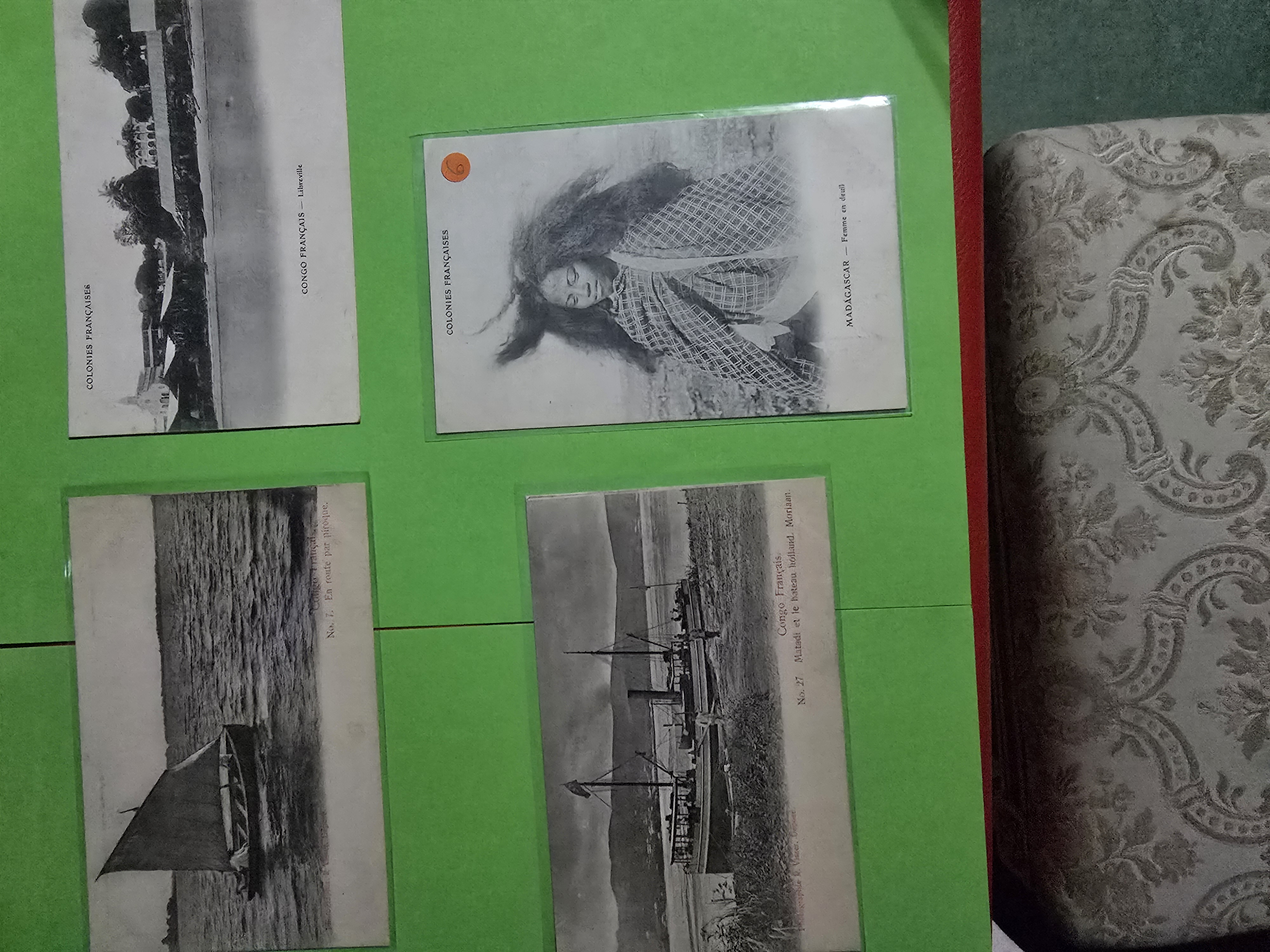 Lot de 4 cartes postale des colonnie francaise 49 Aspres-sur-Bu�ch (05)