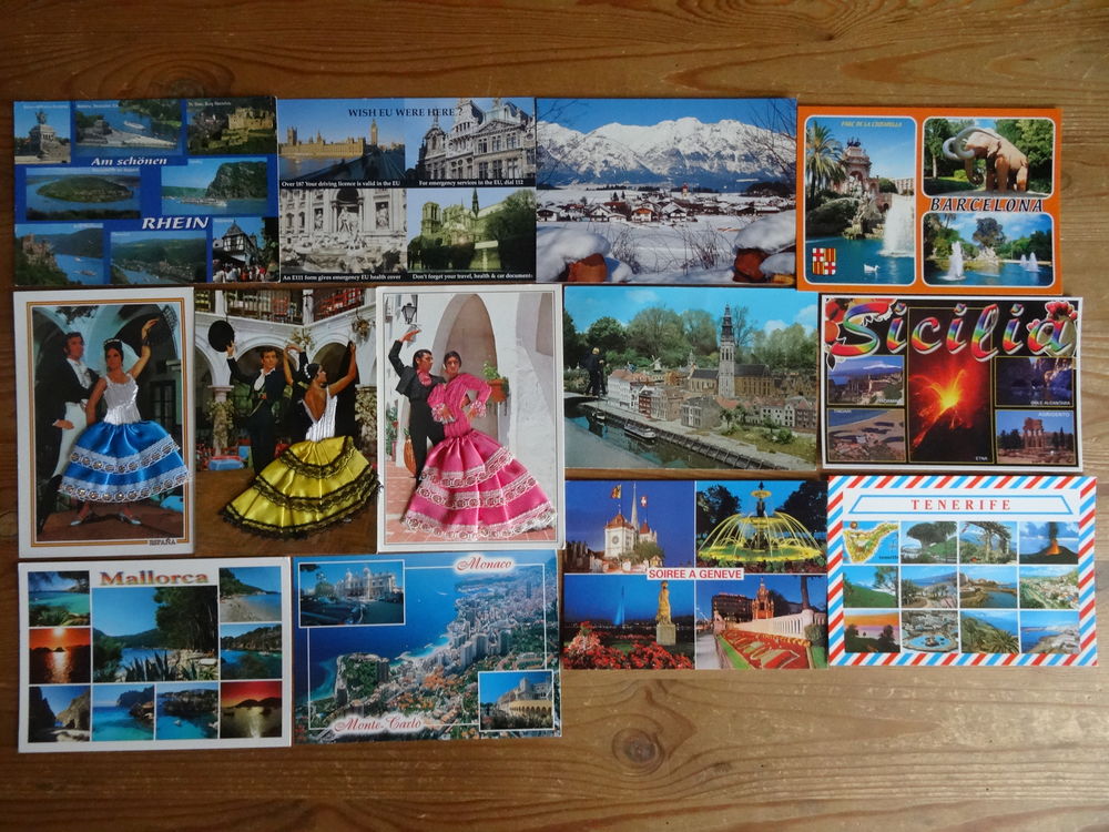 cartes postale de 12 pays 0 Merville (59)