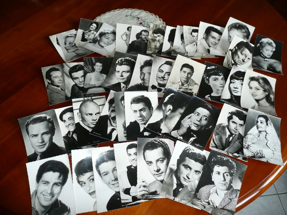 Lot de 43 cartes postales acteurs chanteurs (euse) 65 Bordeaux (33)