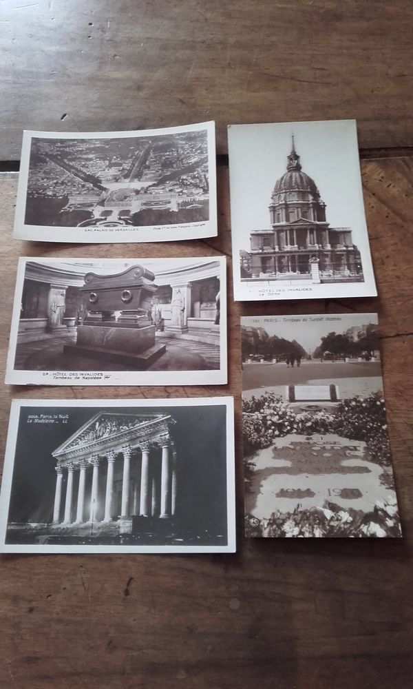 Lot de 5 cartes postales anciennes de Paris 5 Saint-Martin-de-la-Brasque (84)
