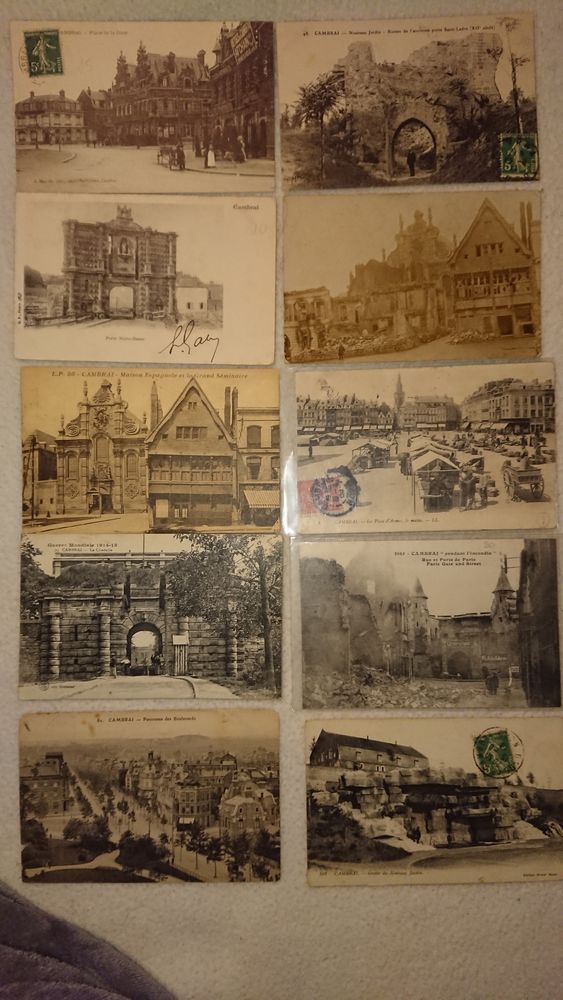 cartes postales  de Cambrai 5 Honnecourt-sur-Escaut (59)