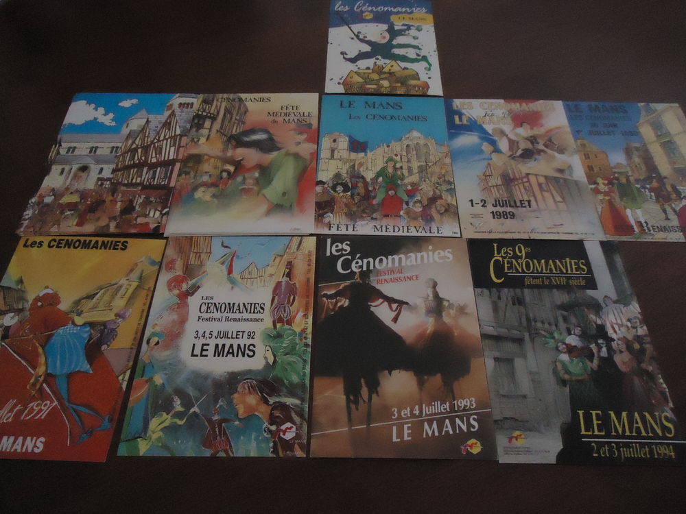 CARTES POSTALES  CENOMANIES  0 Le Mans (72)