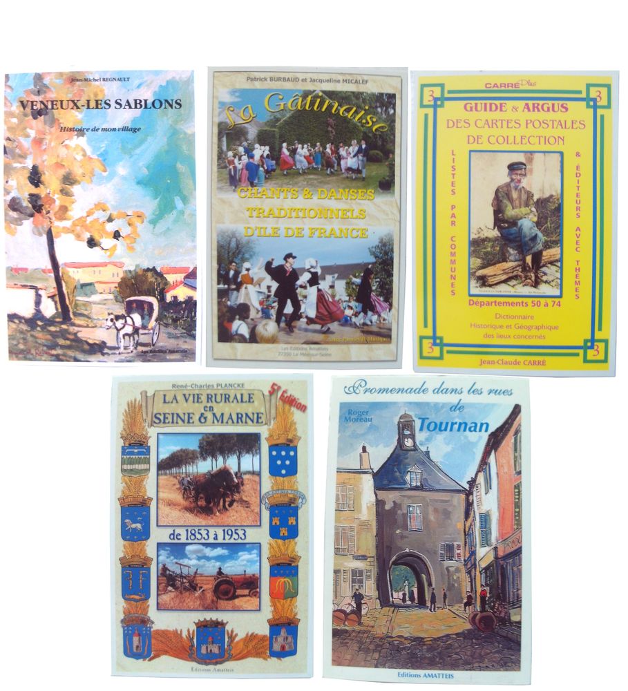 Lot de 5 cartes postales de collection 12 Villeurbanne (69)
