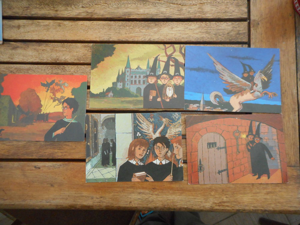 Lot de 5 cartes postales Harry Potter 2 Nieuil-l'Espoir (86)