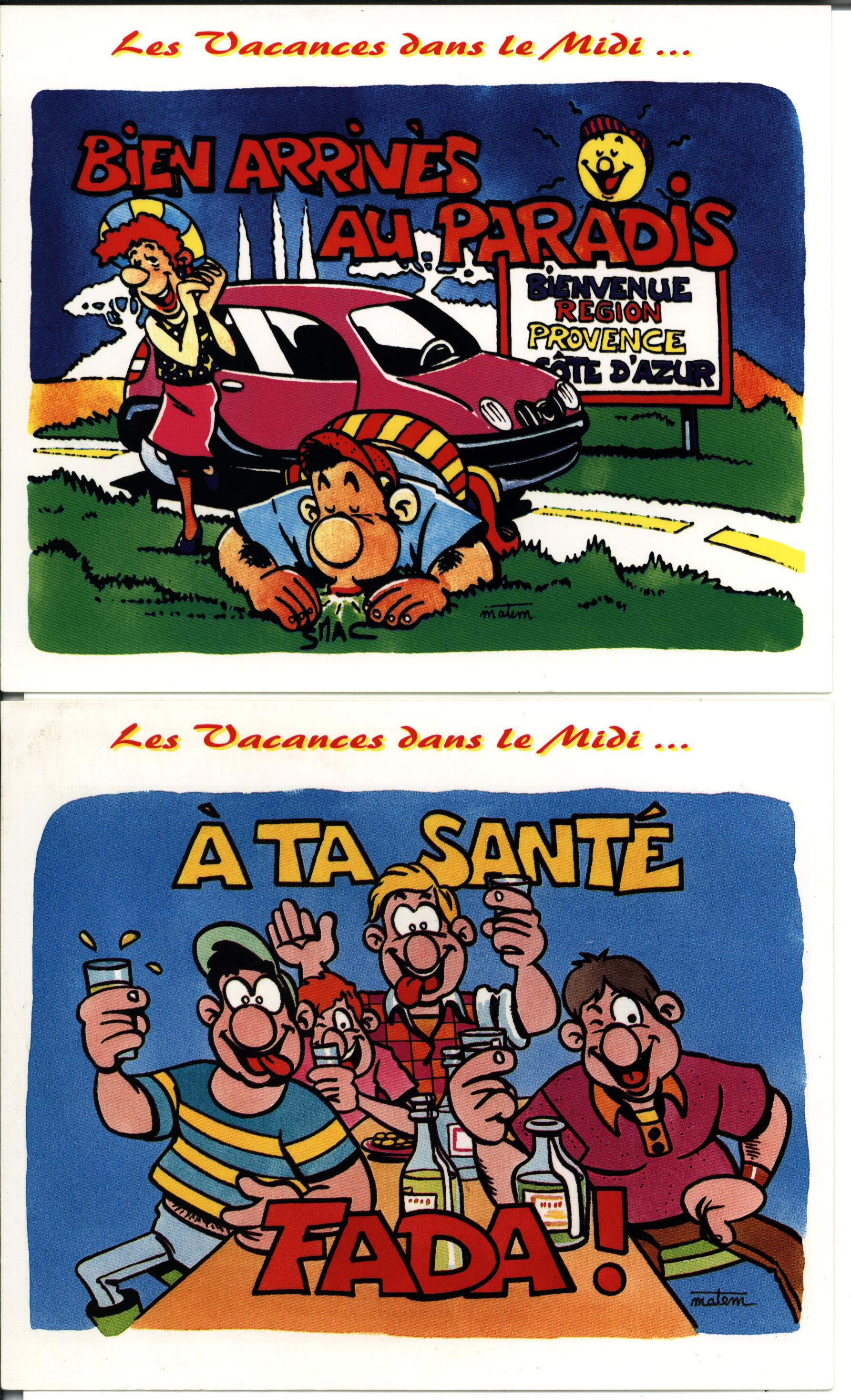 Lot de 6 cartes postales humour
10 Sept�mes-les-Vallons (13)