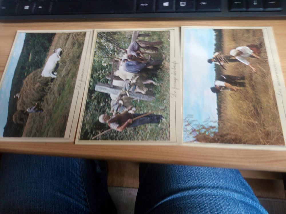 lot 3 cartes postales les m�tiers d'antan 20 Levainville (28)