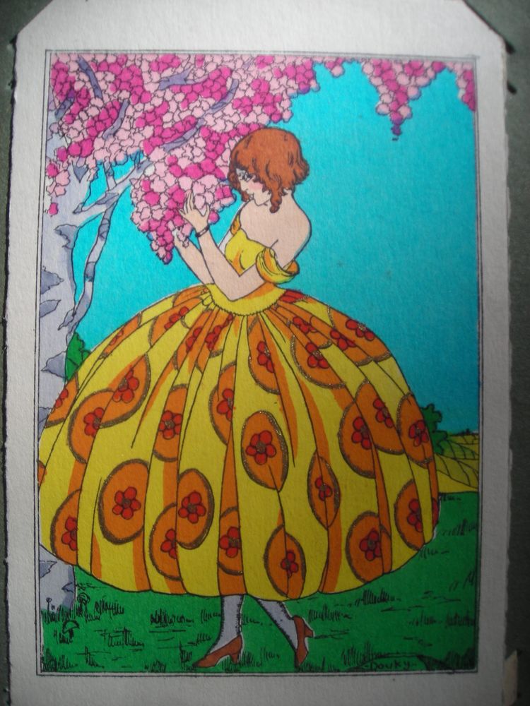 CP 25 cartes postales s�rie rare de Douky 1933 120 Hy�res (83)