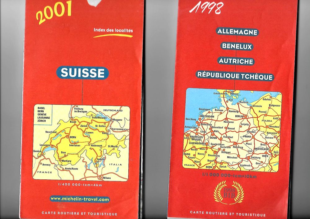 Cartes Routi�res MICHELIN 0 Mulhouse (68)