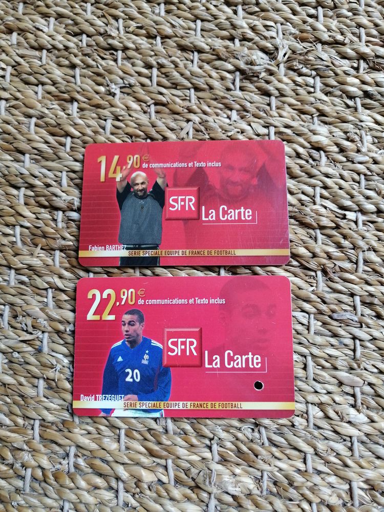 2 Cartes T�l�phones/T�l�cartes SFR 5 Ervy-le-Ch�tel (10)