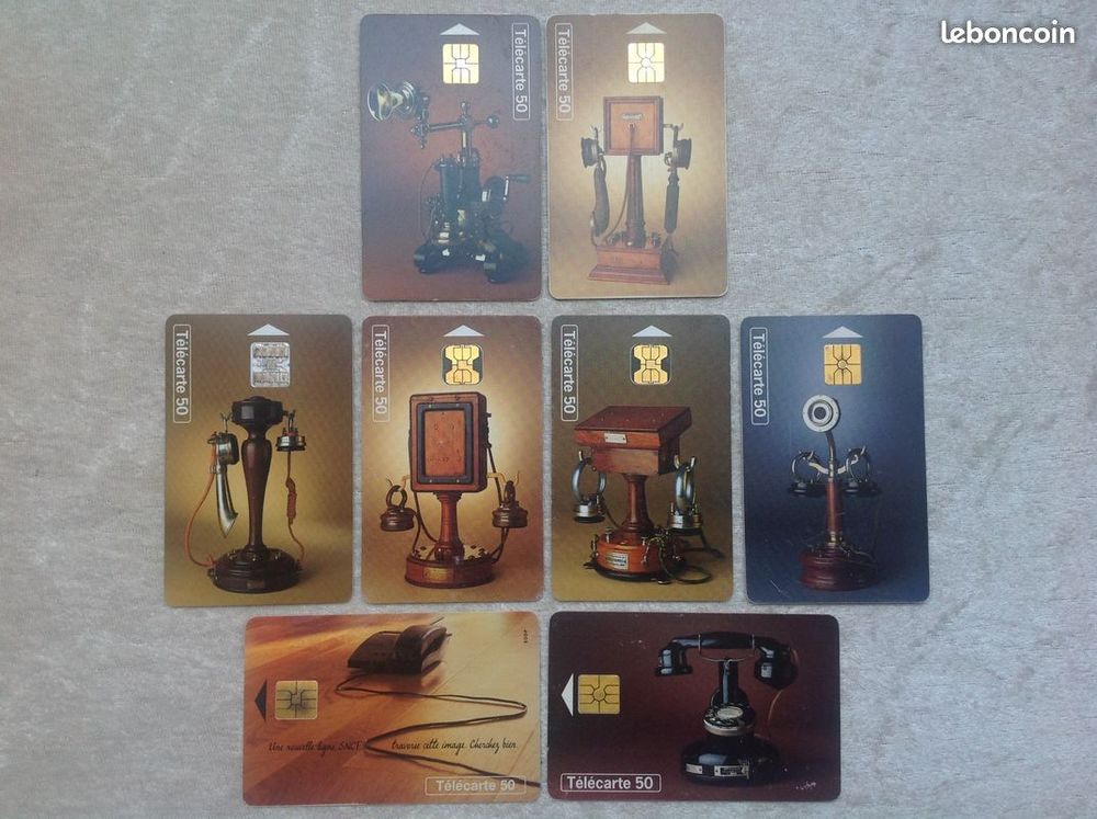 LOT de 8 CARTES T�L�PHONIQUE T�L�CARTE Envoi Possible
8 Tr�gunc (29)