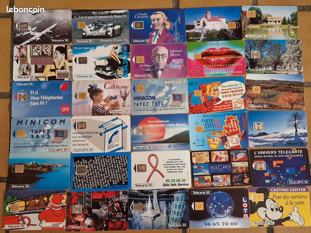 Lot cartes t�l�phoniques ancienne 0 Puy-Saint-Martin (26)