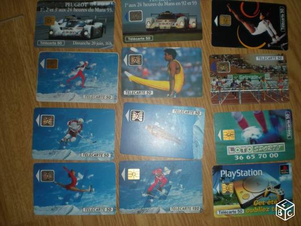 Classeur de cartes téléphoniques françaises - Collection