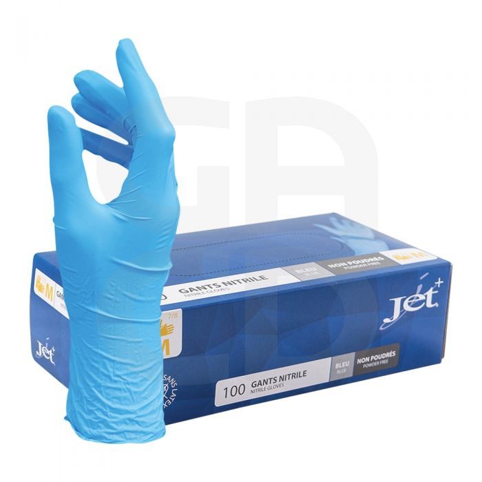 Carton de 10 paquets de 100 gant nitrile neuf date 2025 taille en M 7/8 60 Lens (62)