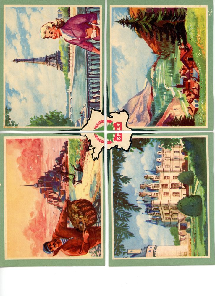 Carton publicitaire 20 Bonni�res-sur-Seine (78)