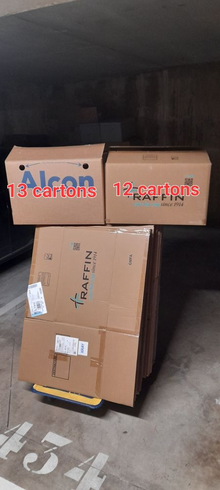 Lot 25 cartons d�m�nagement/rangement/envoi colis 60x40x40 1.5 Villepreux (78)