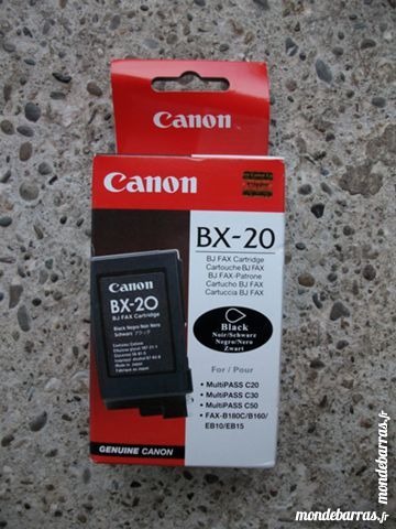 Cartouche BJ FAX CANON BX-20-Neuve 4 Bouxwiller (67)
