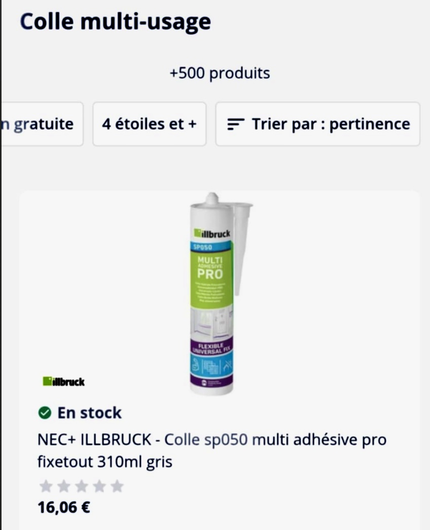 Cartouche colles isolante  neuf 10 Saint-�tienne (42)