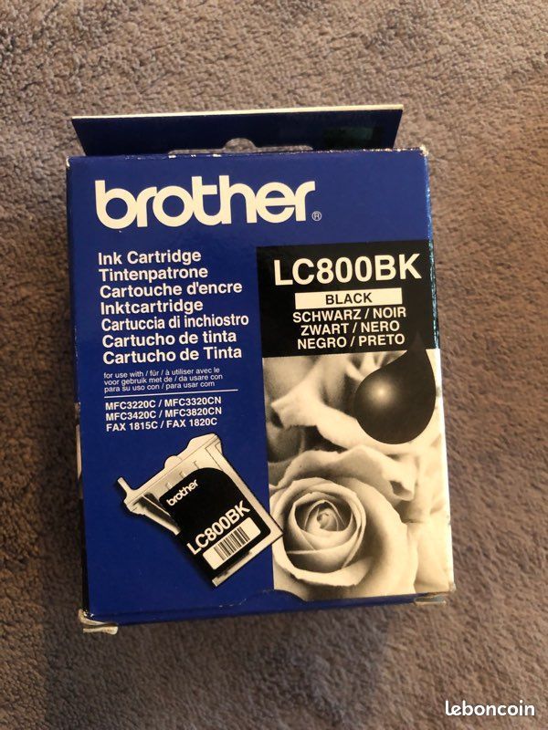 Cartouche d'encre Brother LC800BK + jaune 10 Beauchamp (95)