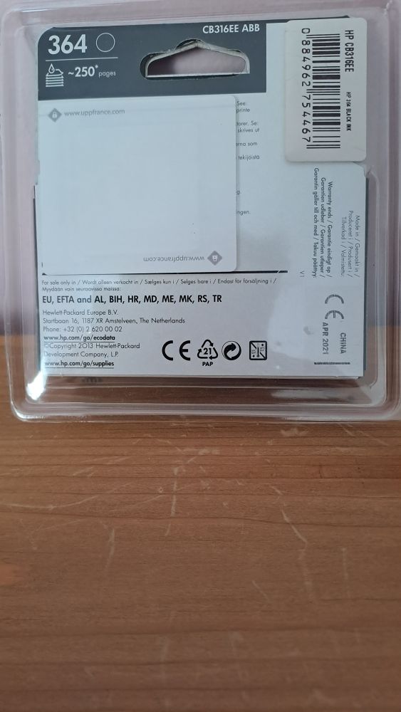 cartouche noire HP 364 10 Besan�on (25)