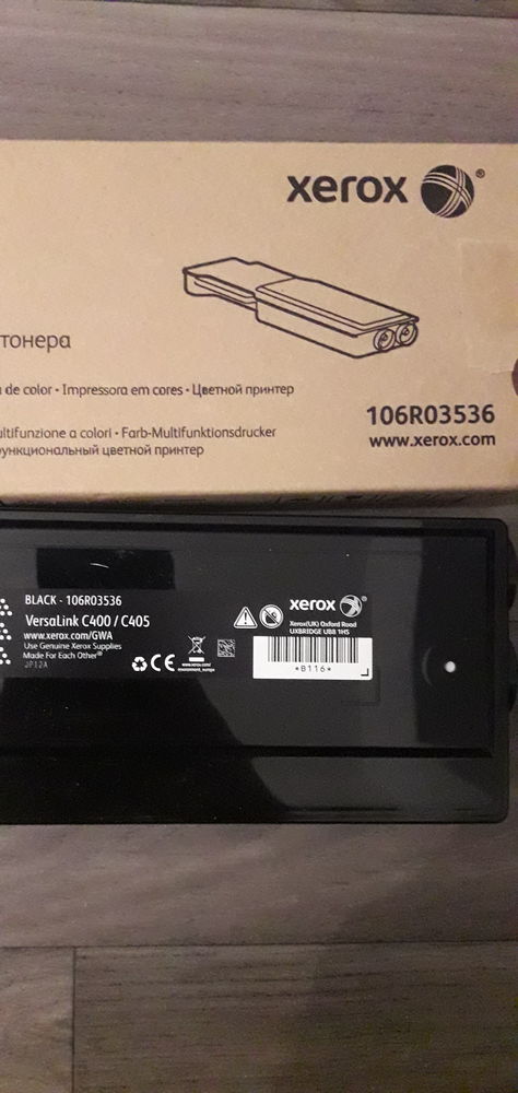 Cartouche toner dos�e noir 
C400/C405 
Ref 106R03536 40 Paris 18 (75)