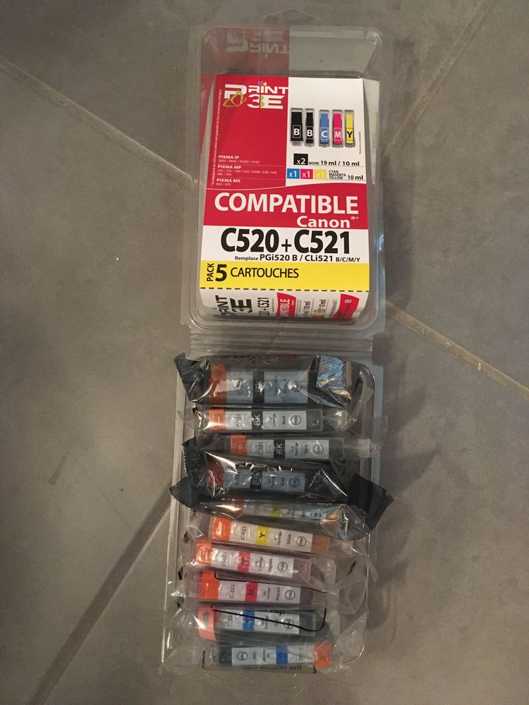 lot de 10 cartouches compatibles Canon 15 Casseneuil (47)