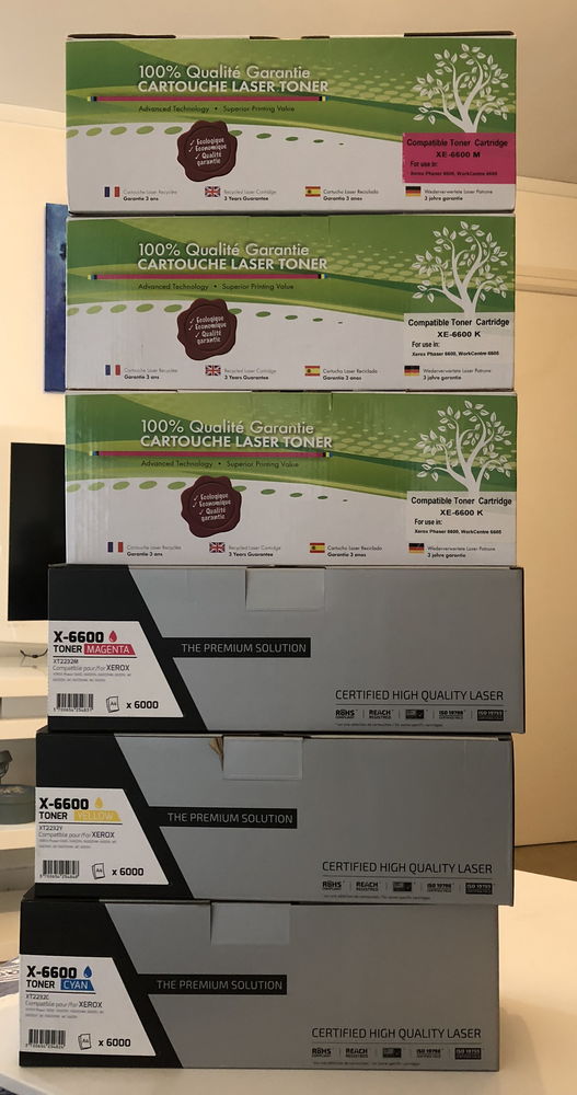 6 cartouches compatibles XEROX Phaser 6600 / WorkCentre 6605 120 Le Conquet (29)