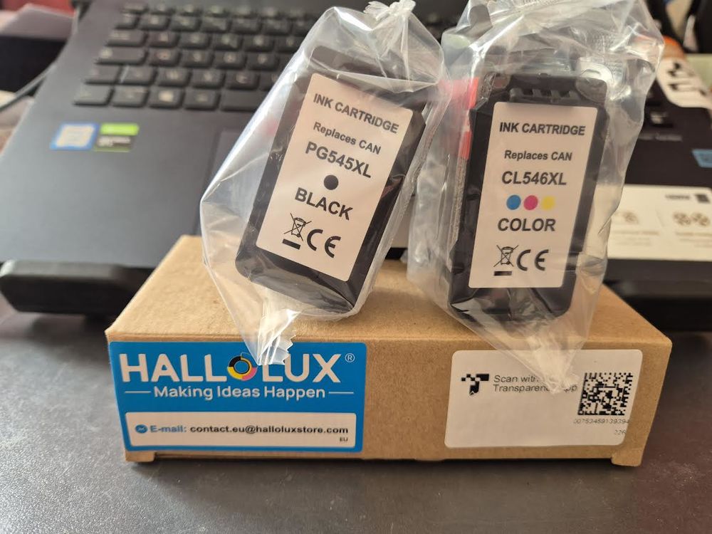 LOT CARTOUCHES ENCRE PG 545XL ET CL 546XL CANON 35 Laneuveville-aux-Bois (54)