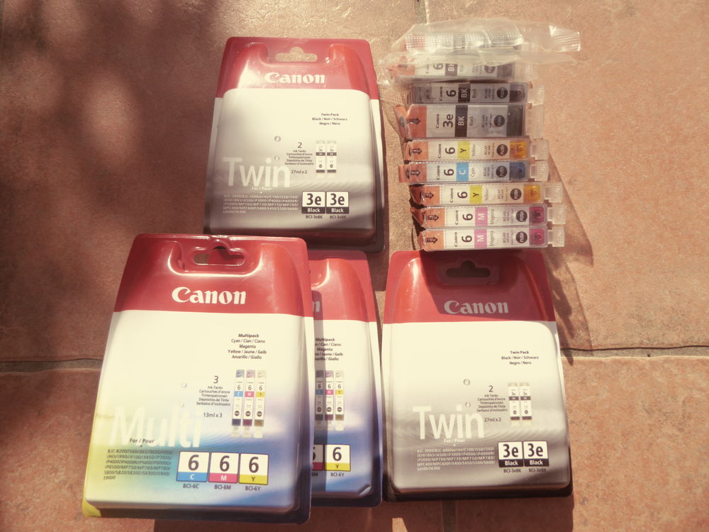 Cartouches d'encre Canon�:� BCI-3�/BCI-6 Noir 22 Labrugui�re (81)