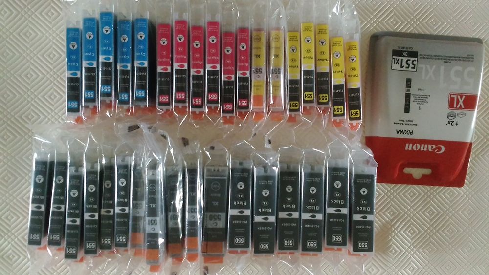 Cartouches d'encre 550 canon pixma 20 Plaisance (32)