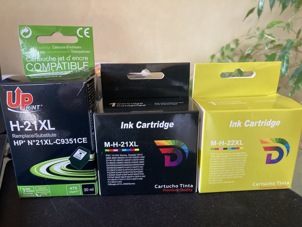 Cartouches encre compatibles HP 15 Fareins (01)