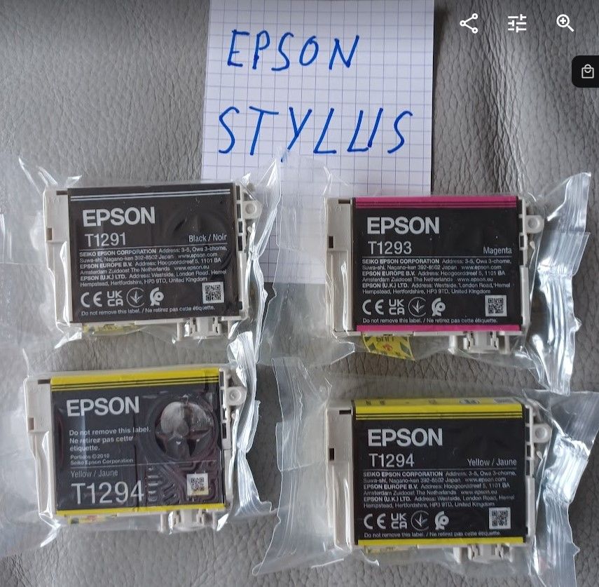 4 cartouches ENCRE EPSON STYLUS. 30 Boucau (64)