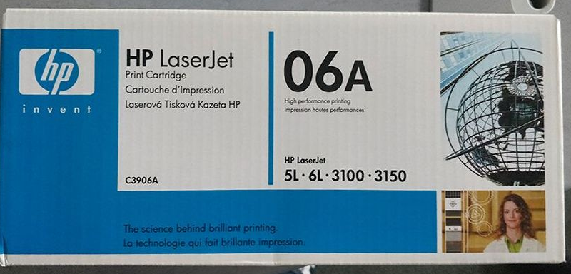 Cartouches encre originales HP Laserjet 06A 30 Paris 13 (75)