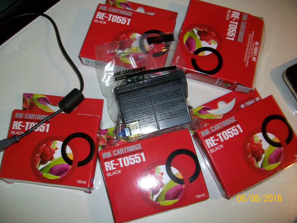 CARTOUCHES D'ENCRE POUR IMPRIMANTE; 8 Marly-la-Ville (95)