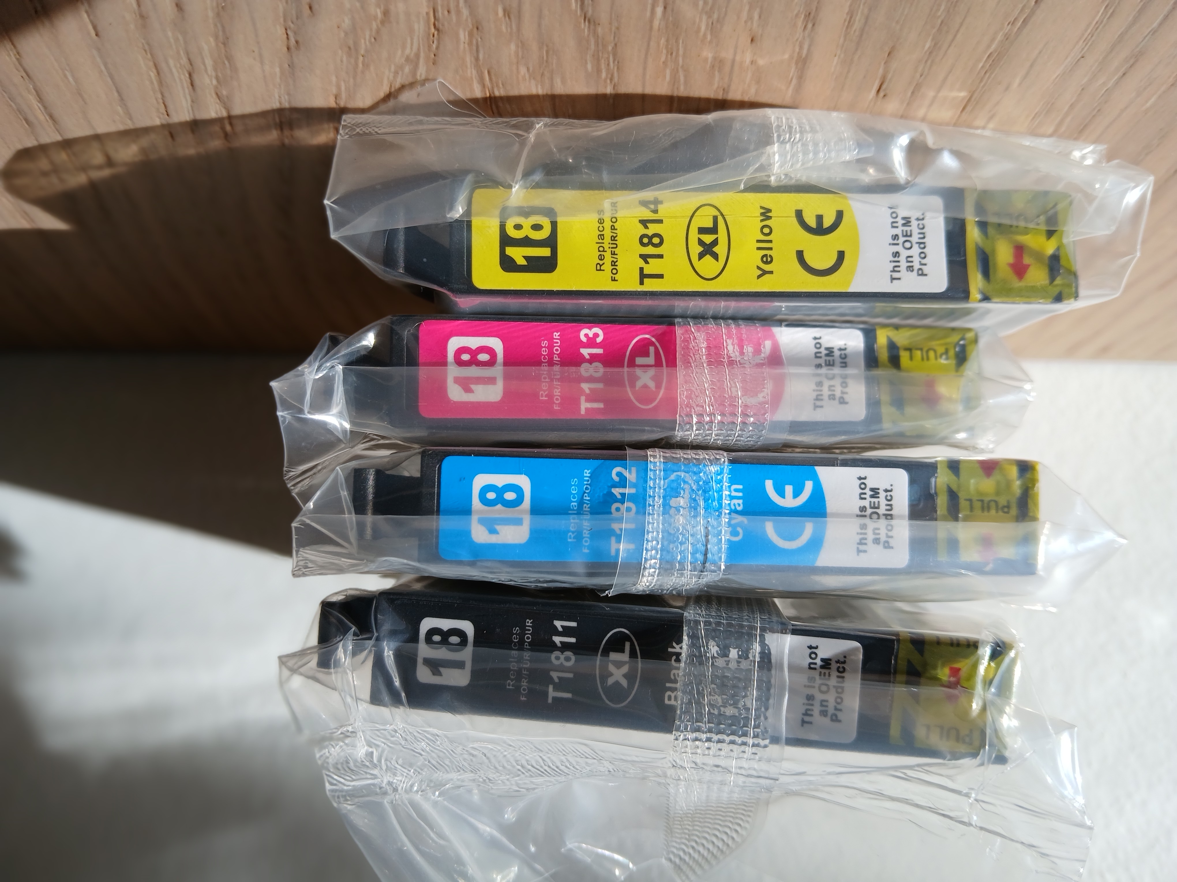 Cartouches d'encre. 10 Bouxwiller (68)