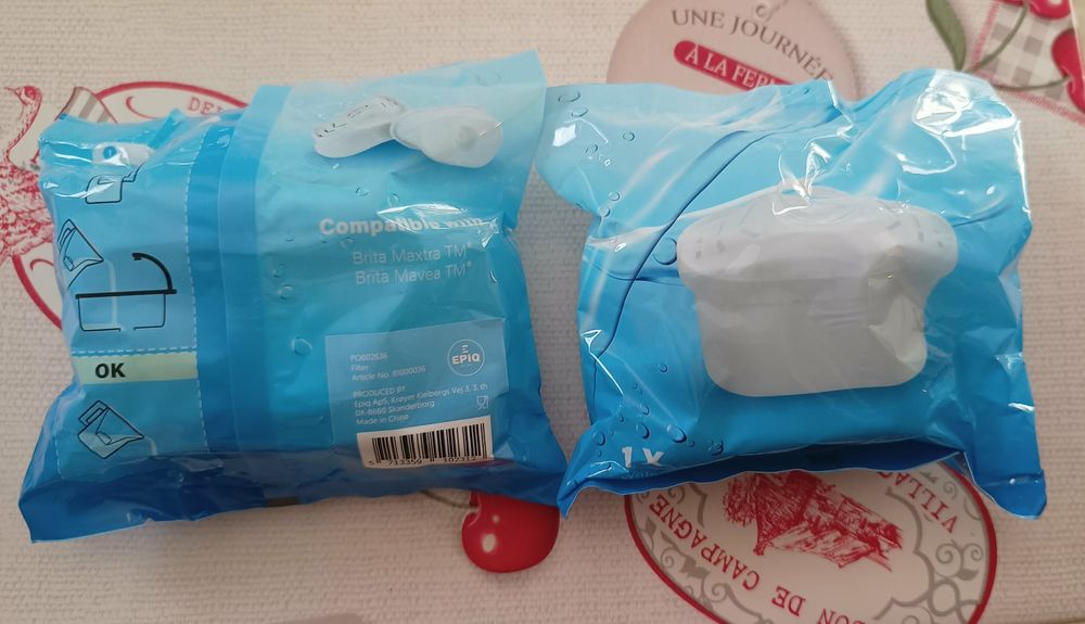 Cartouches filtrantes pour carafe Brita 2 Beaulieu-sur-Loire (45)