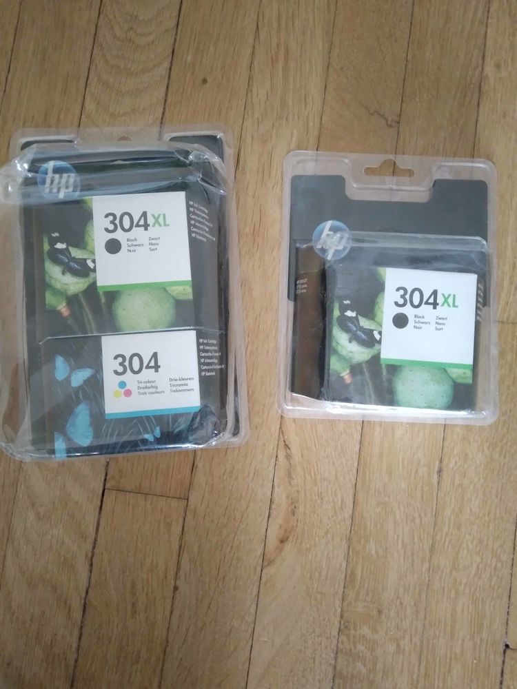 Cartouches neuves d'encre (HP 304) authentiques 20 Viroflay (78)