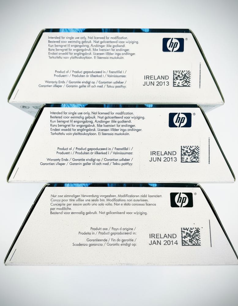 Lot 3 cartouches HP 363 scell�es Light Cyan & Cyan Photosmar 8 Nice (06)