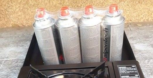 Cartouches type Campingaz Isobutane de gaz � valve CP 250 14 Roquemaure (30)