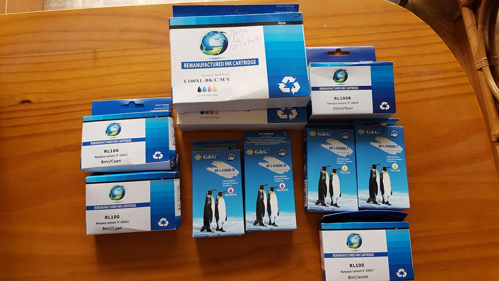 Cartuches compatibles Lexmark 100XL 0 Nice (06)