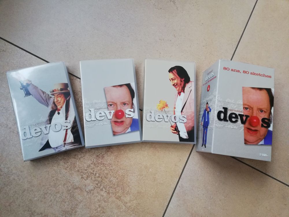 3 CASETTES VIDEO RAYMOND DEVOS 15 Mittelhausbergen (67)