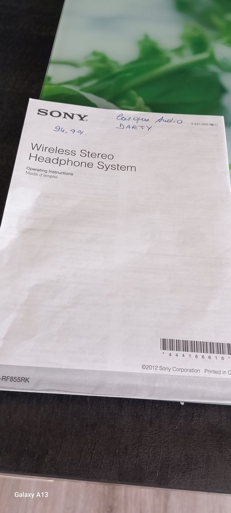 Casque audio SONY 40 Saint-Marcellin (38)