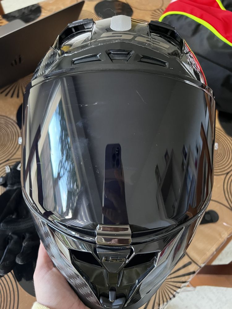 Casque LS2 FF327 Challenger Carbon Solid 280 Lamballe (22)