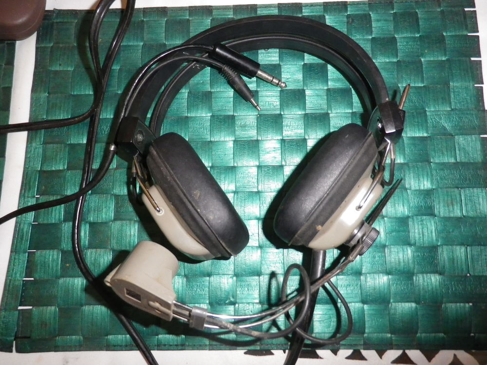 CASQUE HEADPHONE SANYO MICROPHONE VINTAGE 60 Fontenay-le-Fleury (78)