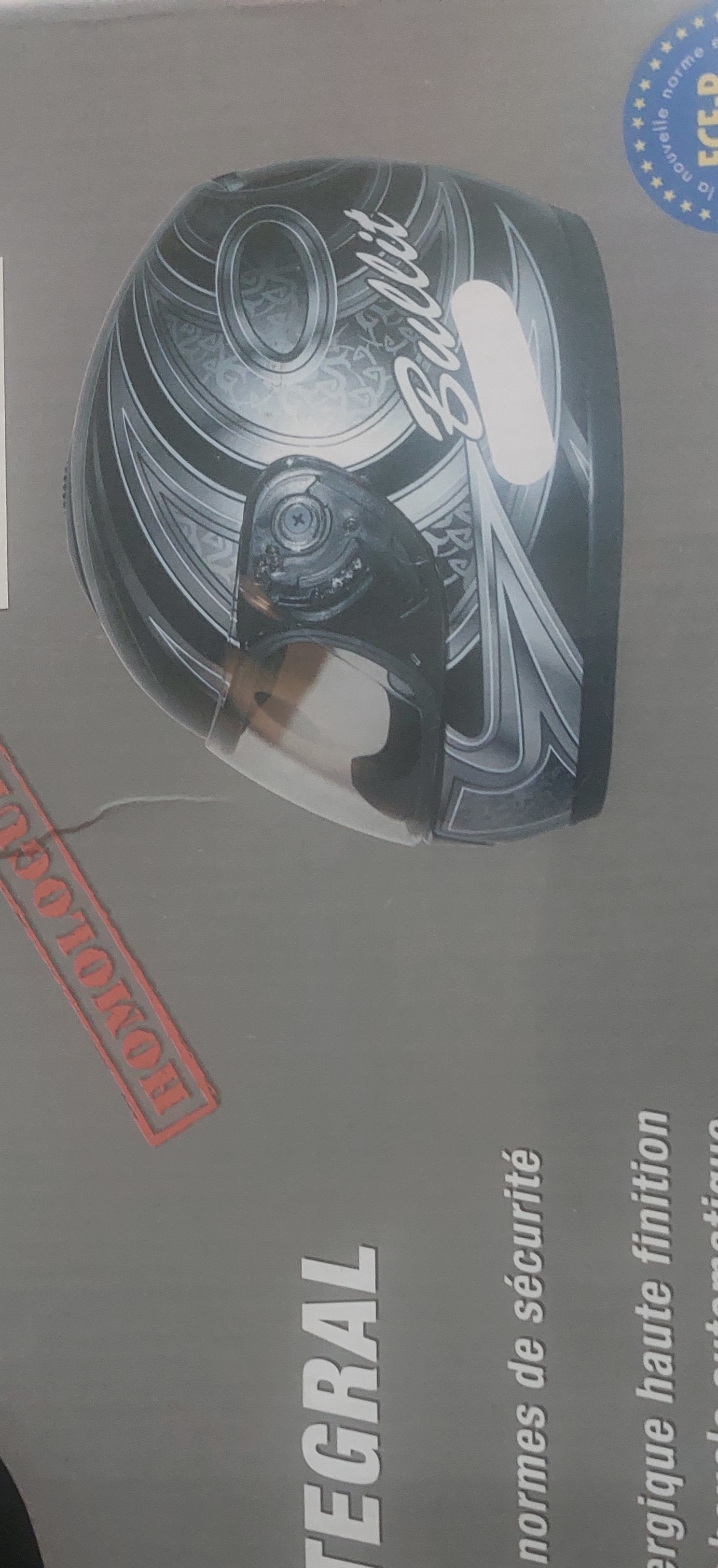 Casque integral Bullit noir et gris 20 Antony (92)