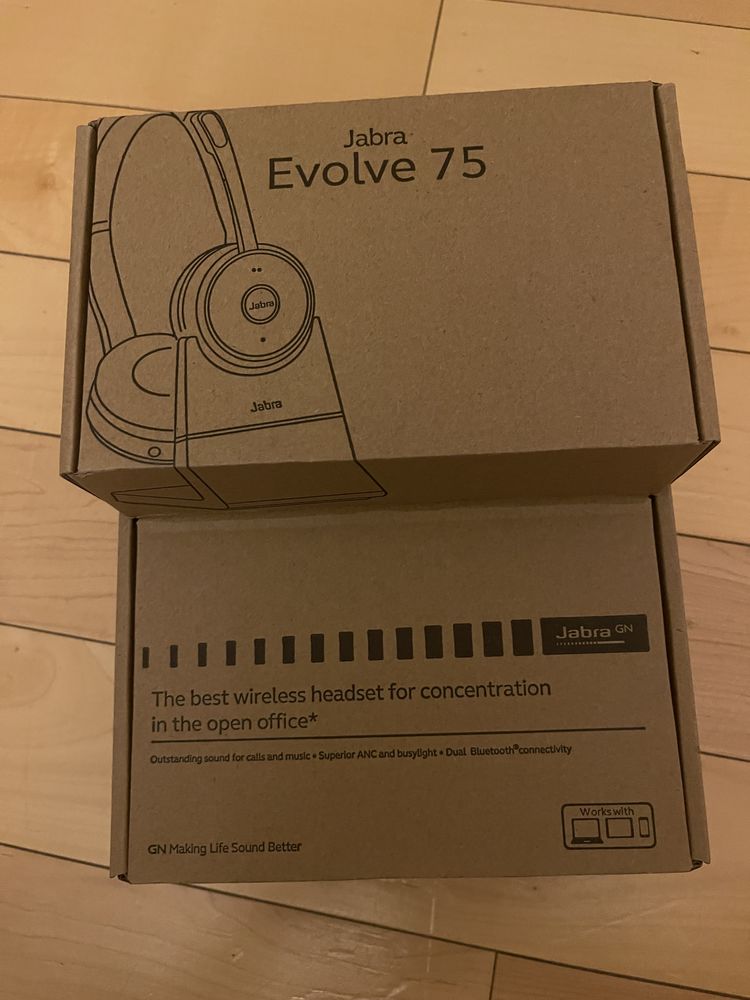 Casque Jabra Evolve 75 sans fil avec r�duction bruit active 120 Paris 15 (75)