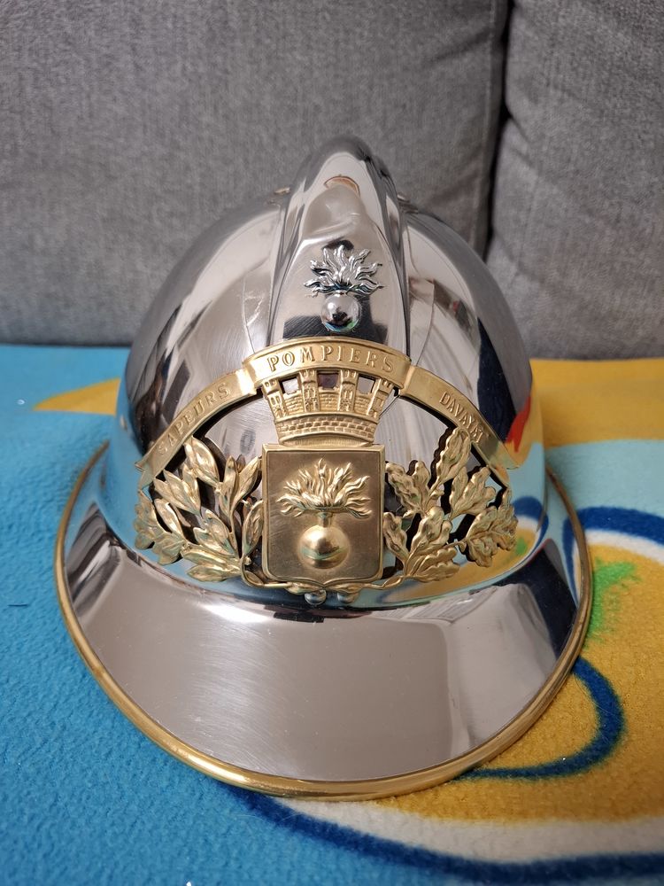 Casque pompier Davayat d�p 63 80 Ser�mange-Erzange (57)