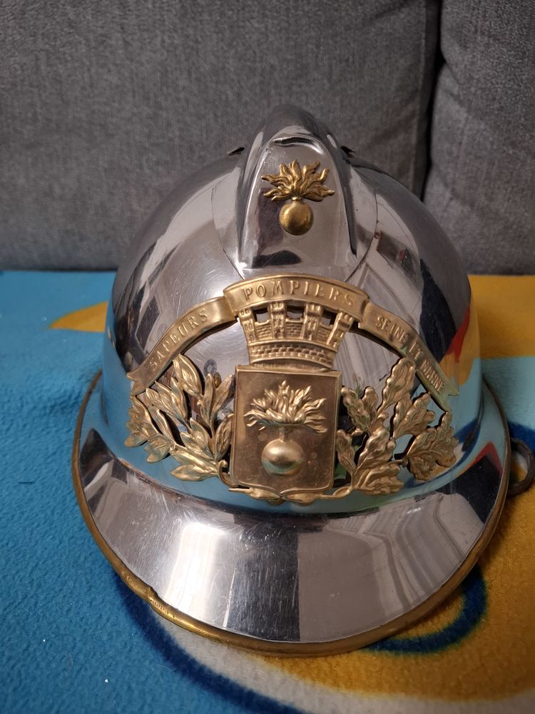 Casque pompier d�partemental 77 70 Ser�mange-Erzange (57)