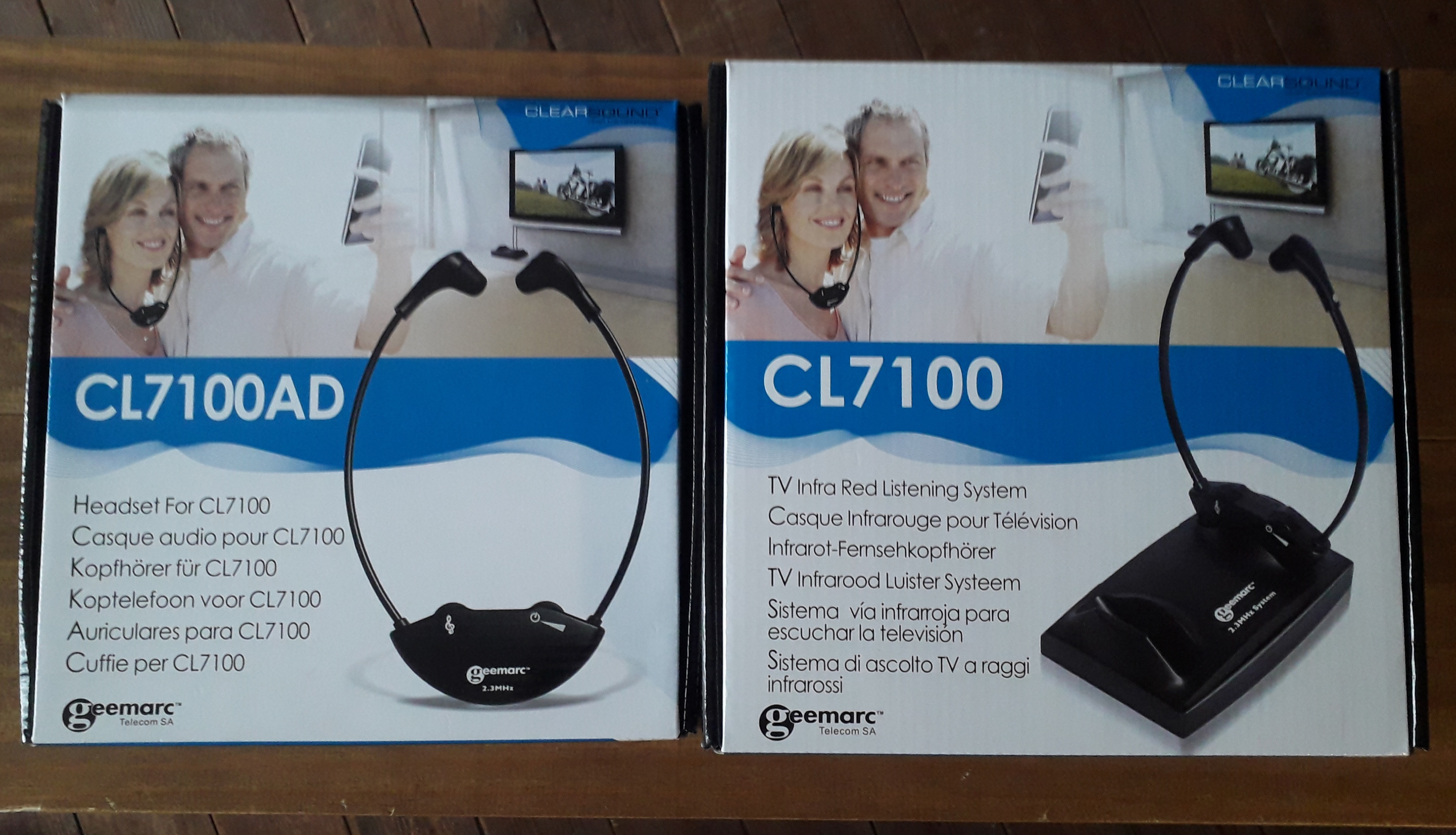 Lot casques ( neufs ) pour t�l�vision : Geemarc LC7100 80 Verneuil-sur-Vienne (87)