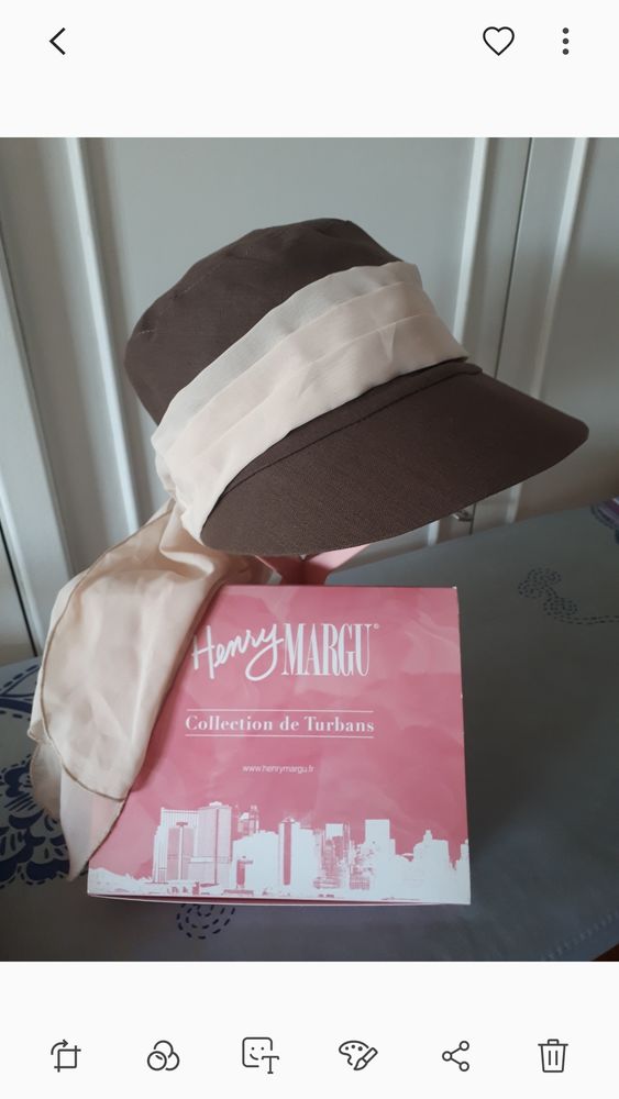 Casquette foulard NEUVE NEUVE HENRI MARGU 30 Villemomble (93)